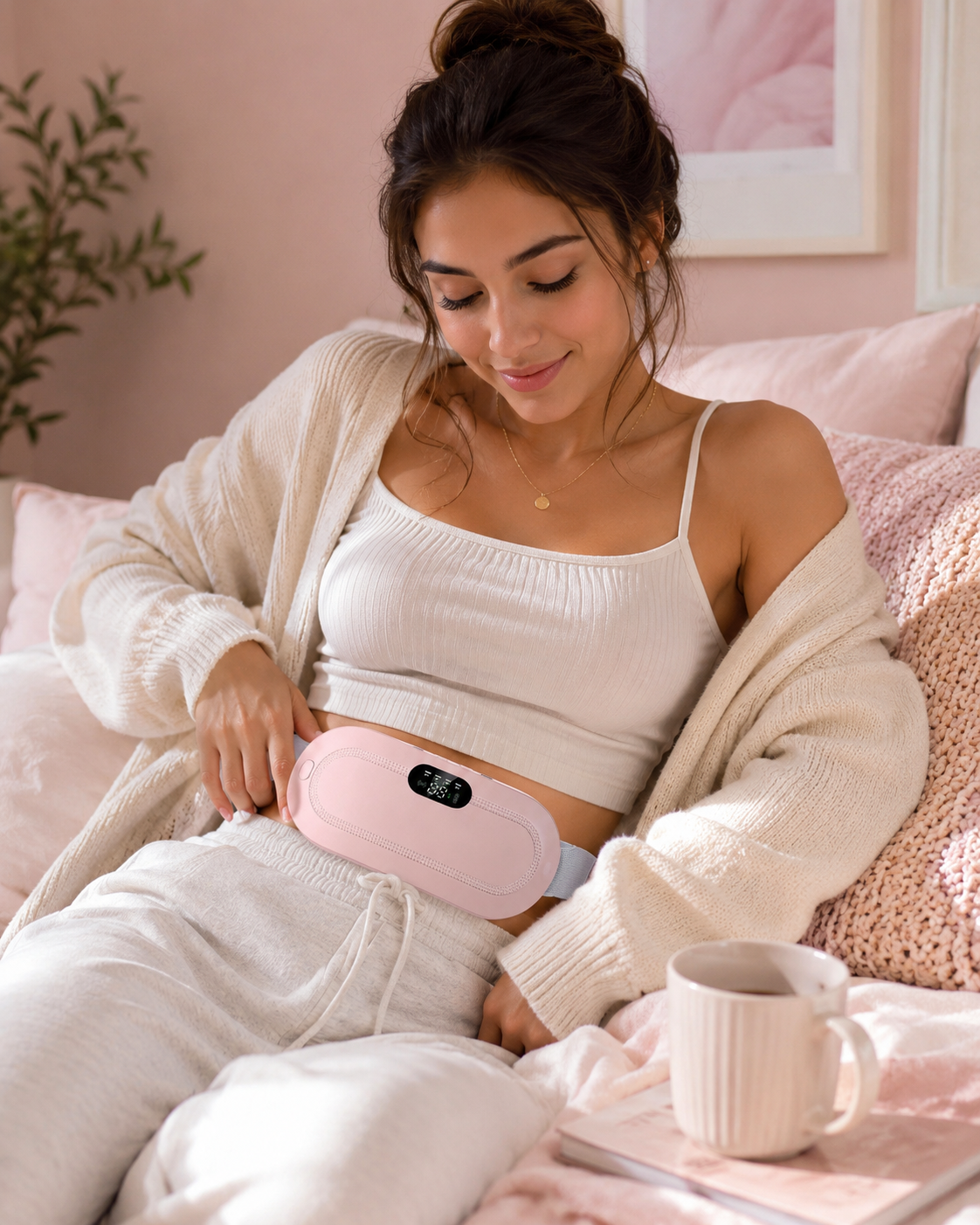 Guatero menstrual eléctrico