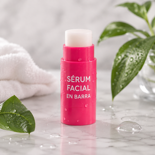Sérum Facial en Barra Hidratante y Refrescante