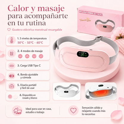 Guatero menstrual eléctrico